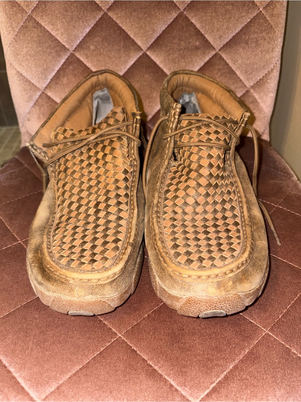 Twisted X Men's Brown Woven Chukka Boots